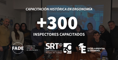 M&aacute;s de 300 inspectores de la SRT participaron de una especializaci&oacute;n en Ergonom&iacute;a Laboral