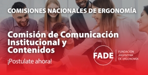 FADE convoca a integrar la Comisi&oacute;n de Comunicaci&oacute;n Institucional y Contenidos
